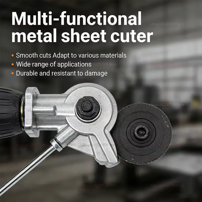 Perceuse électrique multifonctionnelle pour découper des plaques, perceuse électrique pour découper des tôles, accessoires pour outils de découpe de plaques métalliques