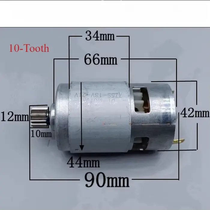 Moteur de tondeuse à gazon modèle 775, moteur de tondeuse à gazon à 10 dents, tronçonneuse électriqu
