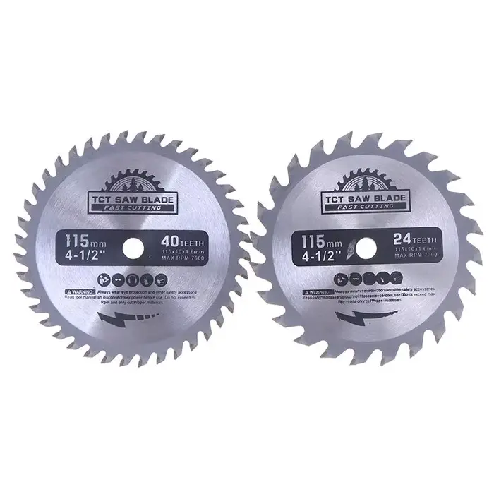 Lame de scie circulaire 115mm 24T/40T