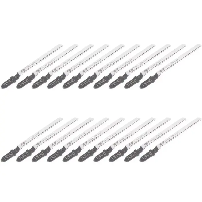 20 lames de scie sauteuse à mouvement alternatif T101AO