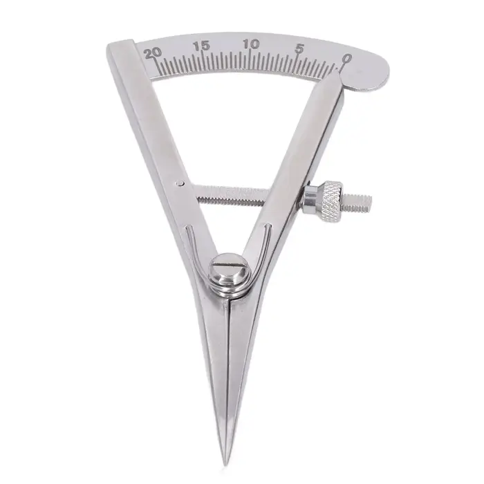Jauge de marquage fine réglable en acier inoxydable, outils pour cuir, art du cuir fait à la main, s
