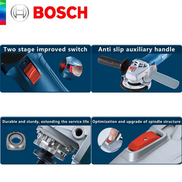 Original BOSCH GWS 800 meuleuse d'angle filaire Portable polisseuse Machines