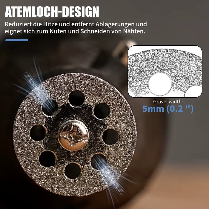Disque de coupe de 22mm