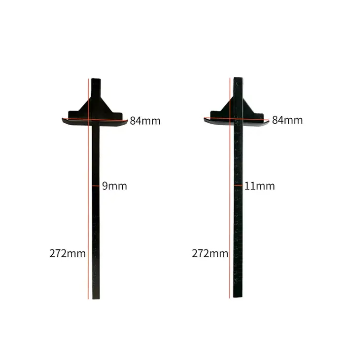 Guide de bordure pour scie circulaire avec échelle