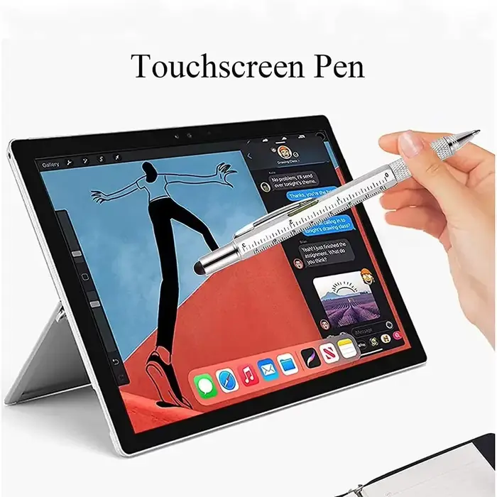 Stylo multifonction 6 en 1