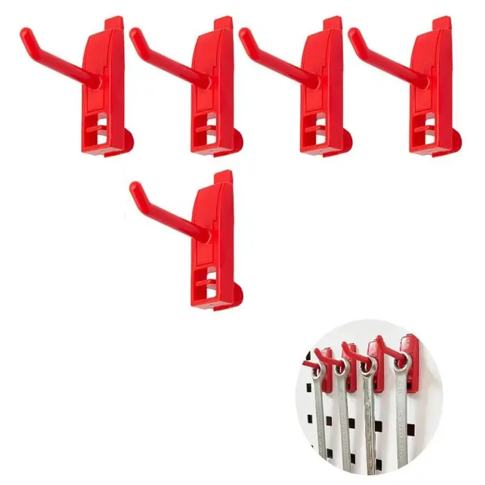 Accessoires d'organisation de panneaux perforés, crochets pour accrocher un seul cintre Long de 1.5 