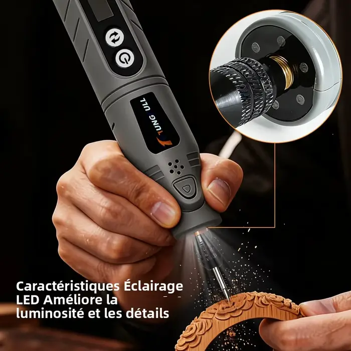 Kit d'outils rotatifs sans fil