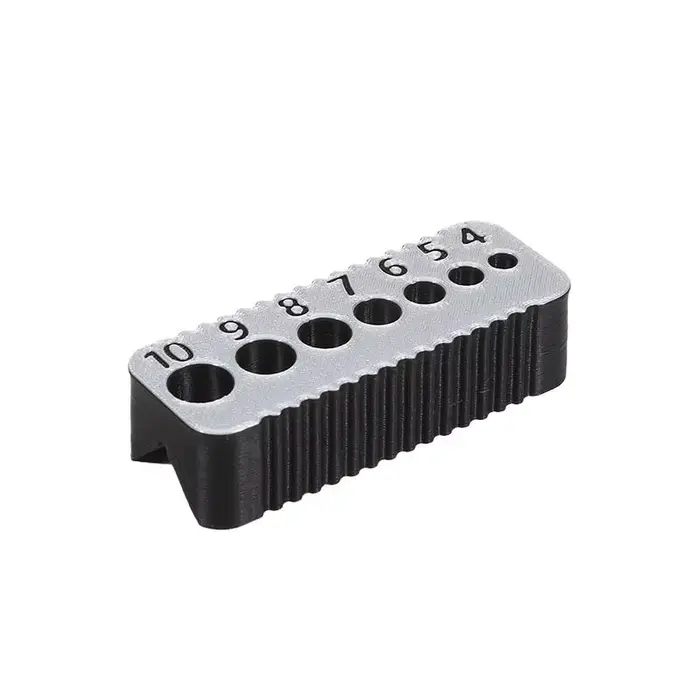 Guide de perçage pour trous de 4/5/6/7/8/9/10 mm, outil multifonctionnel de précision pour le bricol