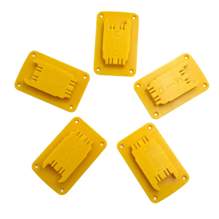 5 pièces porte-outil Dock support de rangement mural pour Dewalt 14.4V/18V/20V pour Milwaukee 18V dispositifs de