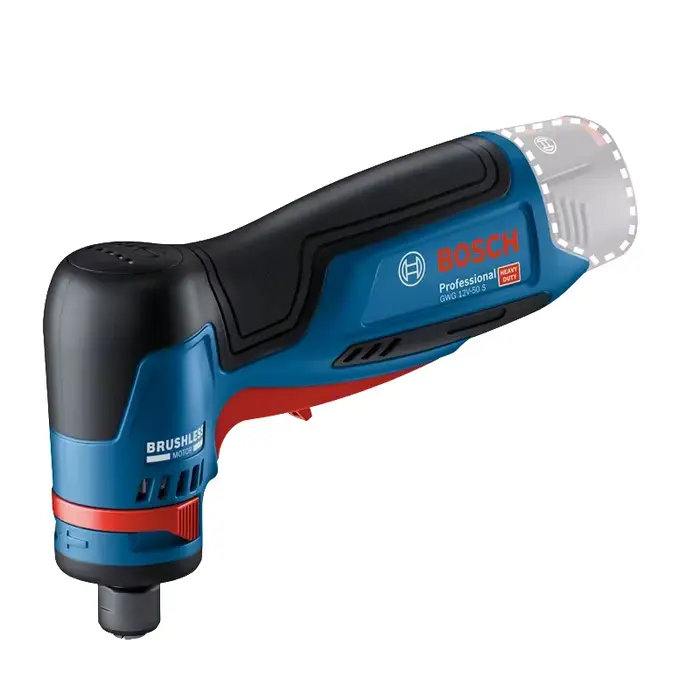 Bosch GWG 12V-50 S meuleuse électrique polisseuse sans fil ponceuse à Angle droit sans brosse usage domestique Mini rectifieuse