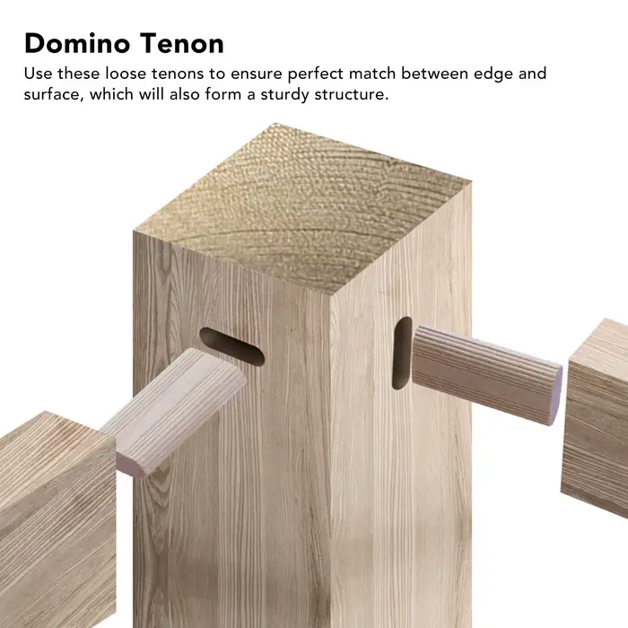 Domino Tenon bois de hêtre 8x40mm tonnes en vrac accessoire de travail