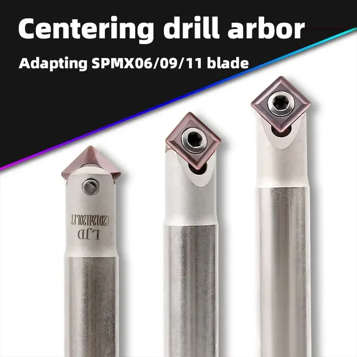 Kakarot 45 degrés point fixe chanfreinage Machine-outil support blanc CNC tour coupe adapté pour SPMX carbure lame outil de tournage