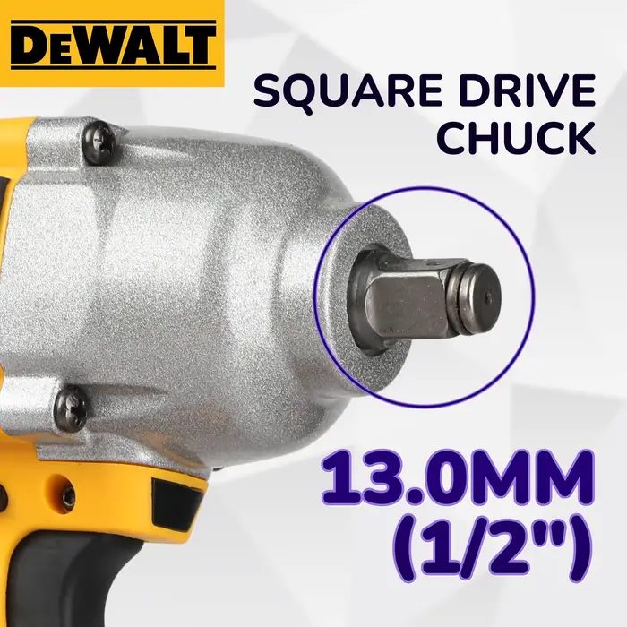 DeWalt DCF900 clé à chocs électrique sans brosse à couple élevé 20V alimentée électrique Durable pou