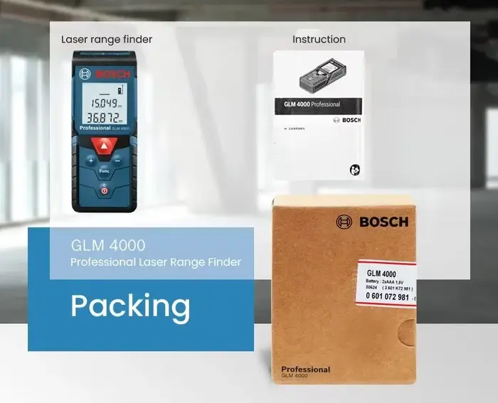 Télémètre laser numérique BOSCH GLM 4000