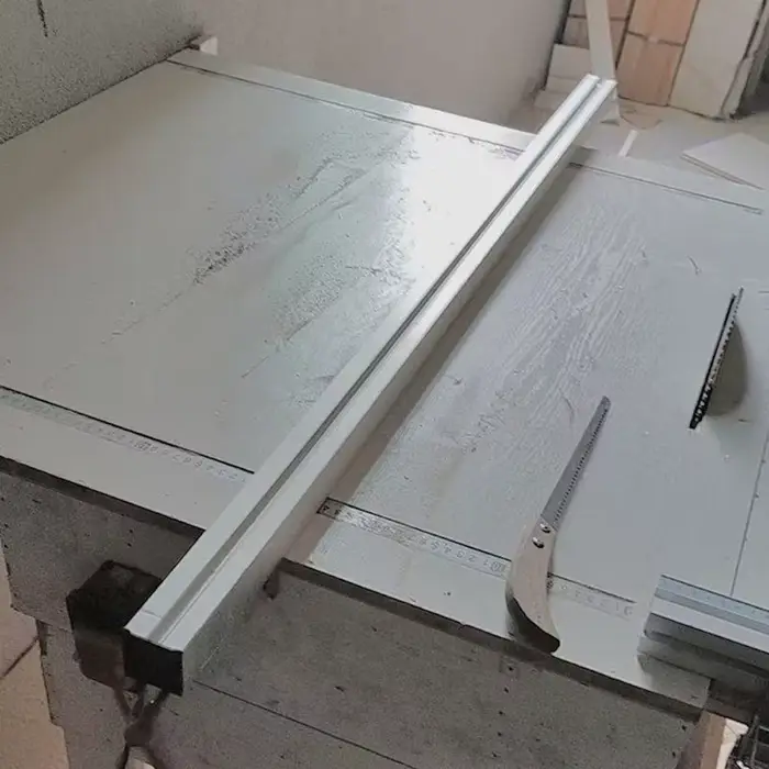 Système de rail de guidage pour scie circulaire électrique 60/100/120cm/135cm/150cm