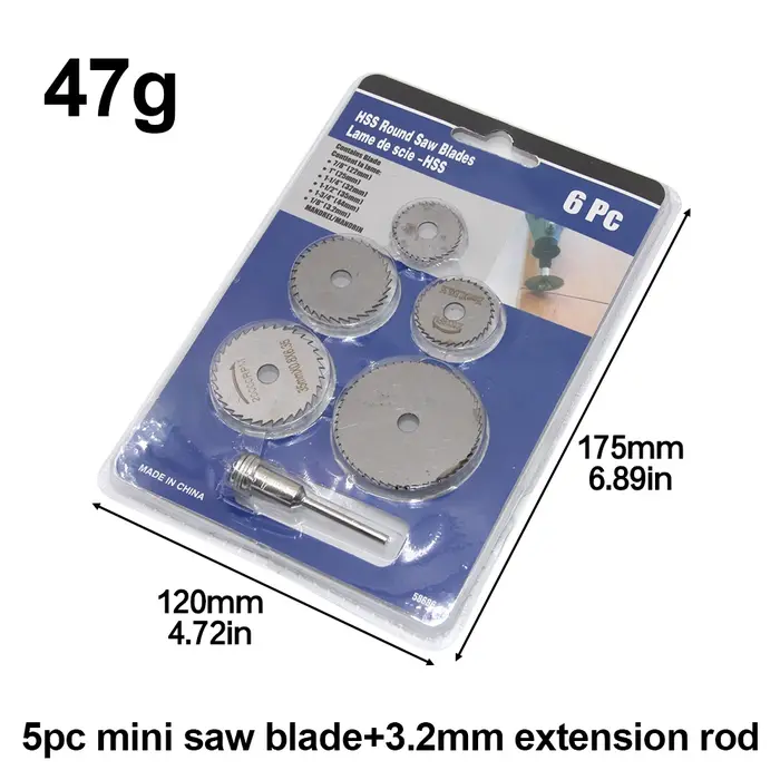 Perceuse à main avec bielle de 3.2mm/6mm, lame de scie circulaire, micro meuleuse électrique, access
