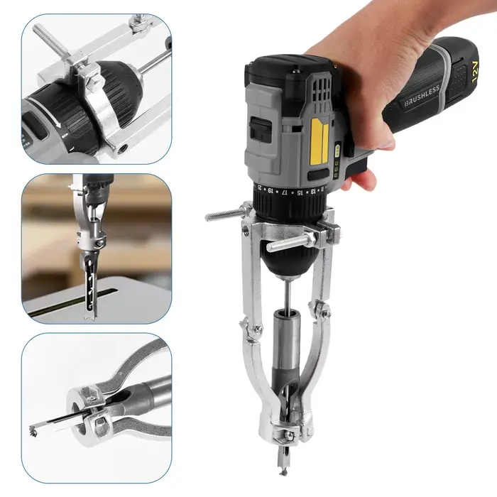 Adaptateur de foret à trous carrés