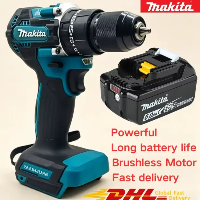 Batterie Makita 18V 6.0Ah 100% authentique