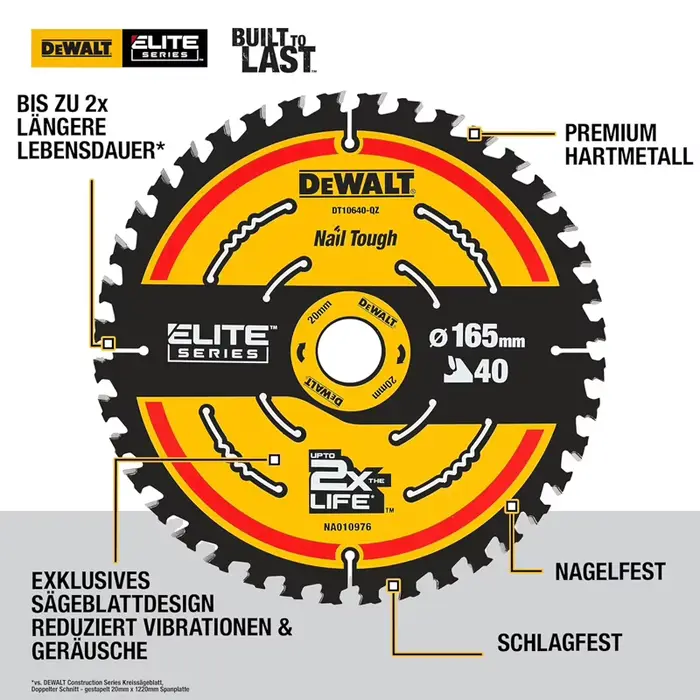 DEobcut-Lame de scie circulaire DT10640