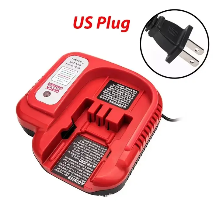 Chargeur de batterie de remplacement pour Black & Decker Ni-laissée, multi-volts, 9.6V, 12V, 14.4V,