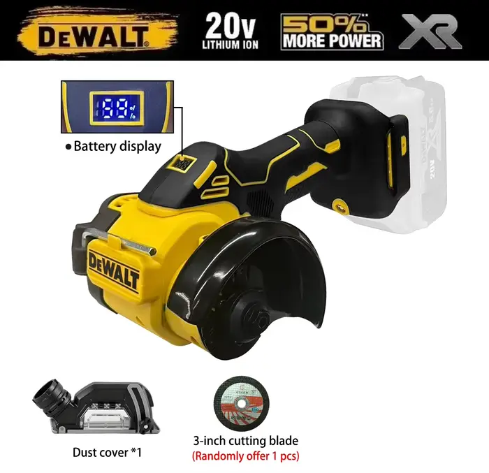 DeWALT – meuleuse d'angle sans fil, mini-machine de polissage et de meulage, outils électriques de d