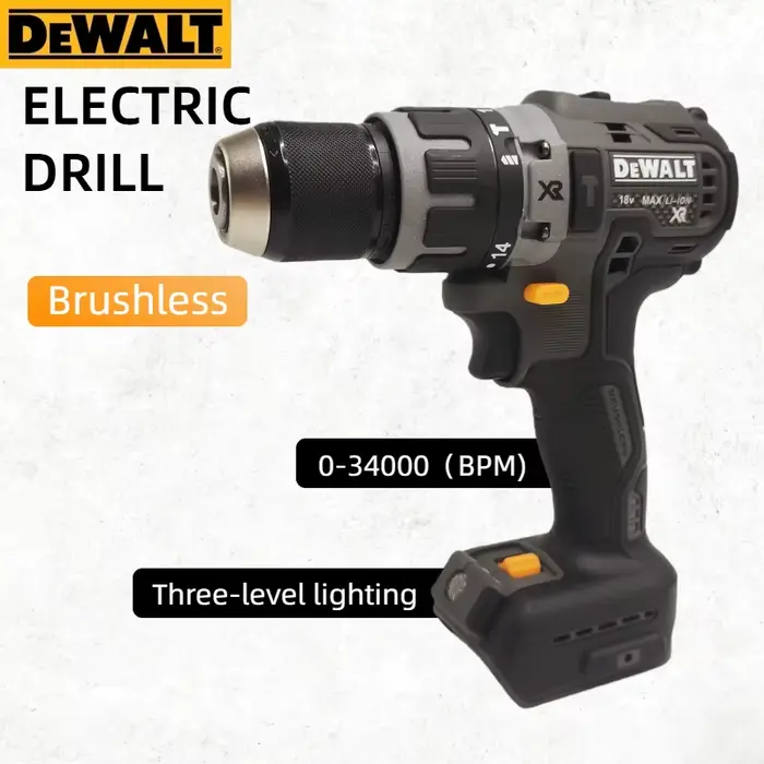 Perceuse-visseuse compacte sans fil DEWALT DCD791 : Outil électrique multifonctionnel pour des travaux de perçage et de fixation efficaces à domicile