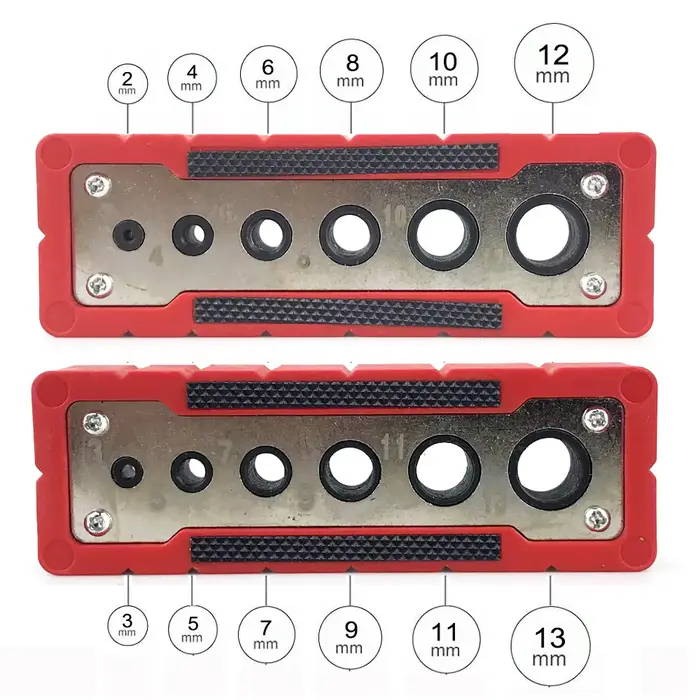 Perforateur de trous multifonctionnel 2-12/3-13mm