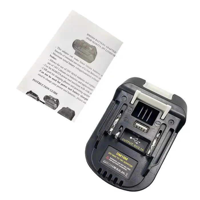 Adaptateur de batterie DM18M pour outils Makita 18V