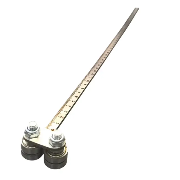 Calibre de positionnement pour guide de coupe pour scies circulaires