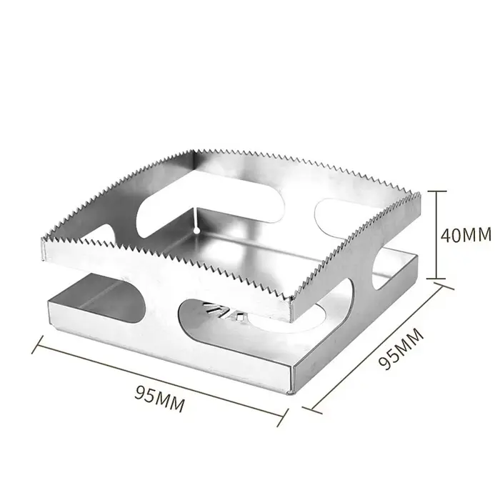 Lame de Scie Oscillante Multi-Outil, Coupe-Fente Carré et Rectangle, Boîte Murale de Travail de Calc