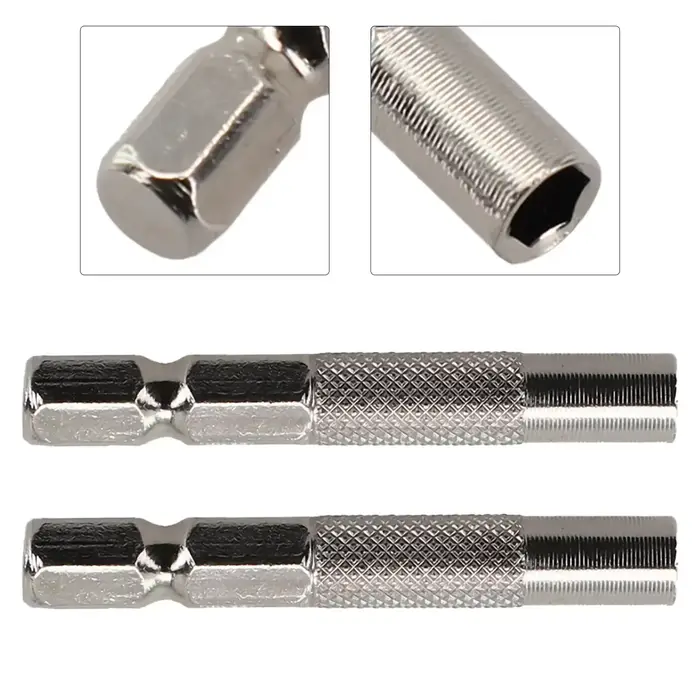 Conversion rapide d'embout avec adaptateur à tige hexagonale de 6 35 mm, convertit en système de 4 m