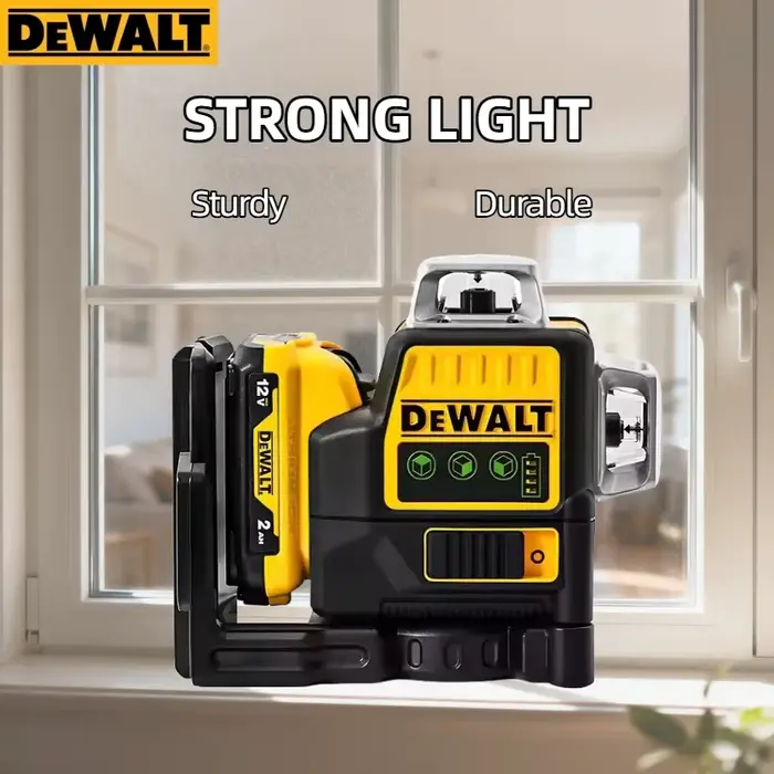 DEWALT DW089LG Laser 12V horizontal 12 lignes 3 axes * 360 degrés