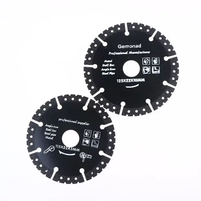 Lames de coupe en métal 115/125 mm - Disques tranchants