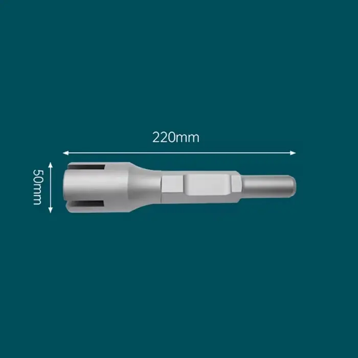 Poinçon de mise à la terre 65A – Embout de perceuse en acier forgé