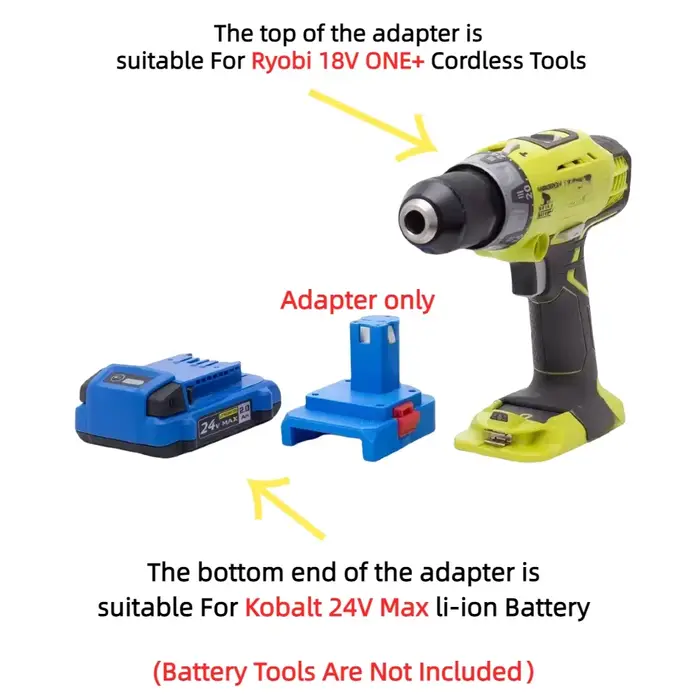 Accessoire adaptateur convertisseur de batterie