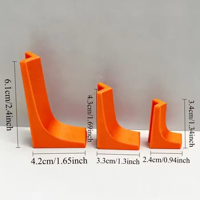 Lot de 3 guides de perçage avec rainures en V pour une ajustement parfait | Outil de positionnement carré plus durable