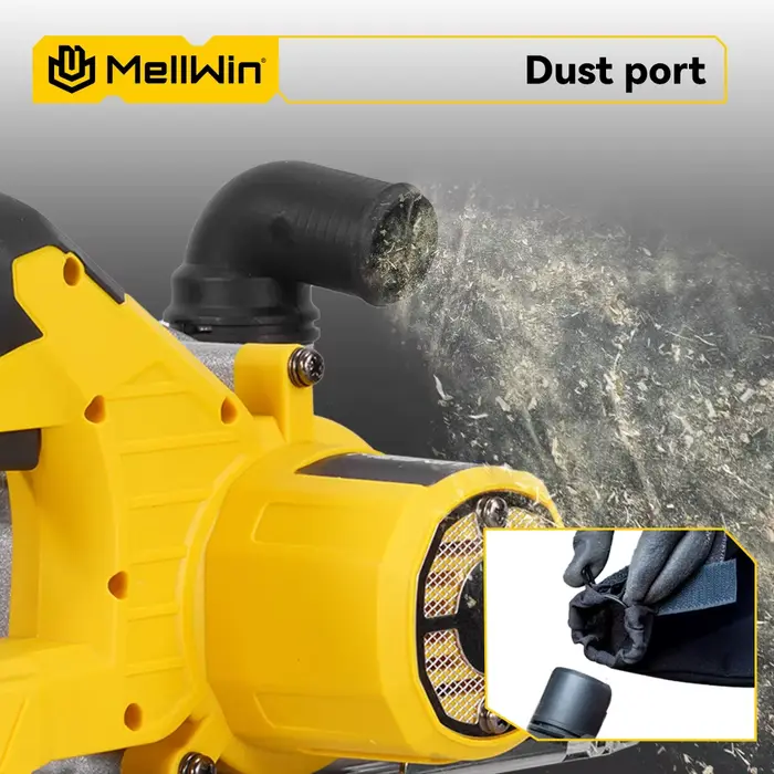 MELLWIN scie circulaire électrique sans brosse de 6 pouces 150MM