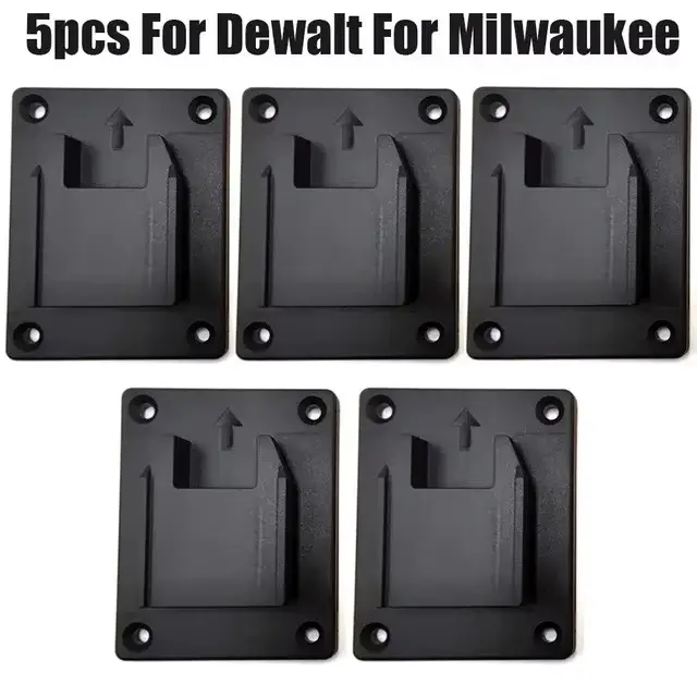 Porte-outils pour perceuse Dewalt 14.4V 18V 20V avec 4 clous de montage, support d'outils adapté au 