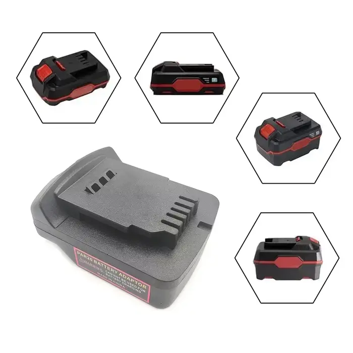 Adaptateur de batterie convertit pour Batteries au Lithium Parkside 20V