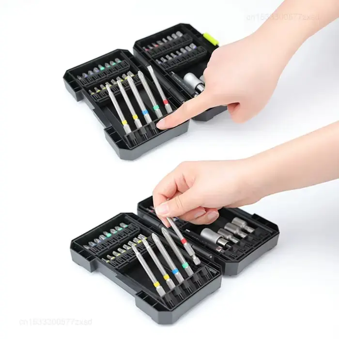 Worx forets ensemble WA1149 42 pièces embouts pour perceuse tournevis électrique