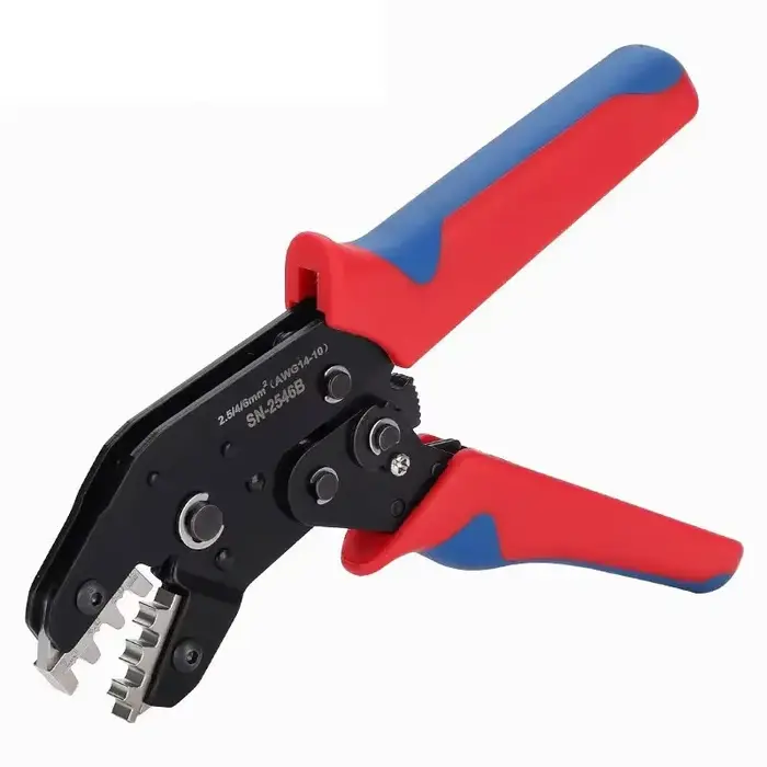 Pince à sertir pour fil solaire photovoltaïque SN-2546B, connecteurs solaires 2.5/4/6 mm2, panneau s