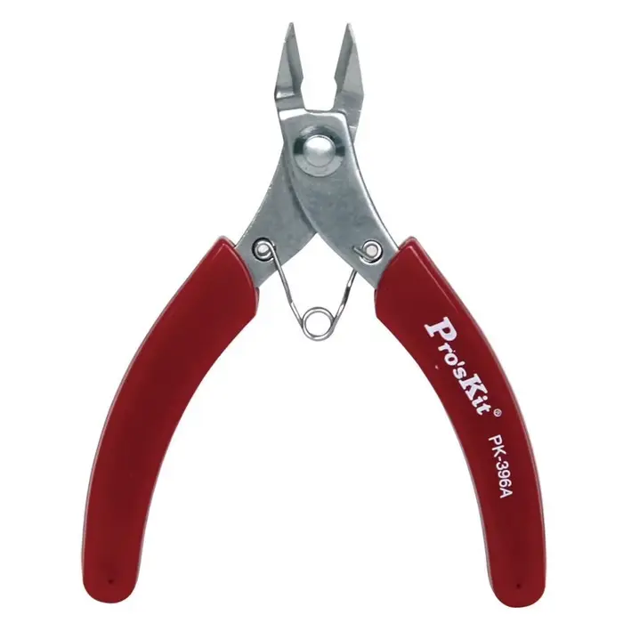 Proskit 1PK-396A/1PK-396B pince antidérapante de précision en acier inoxydable avec poignée rouge él