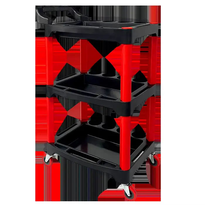 Chariot de rangement pour outils de réparation et de lavage de voiture