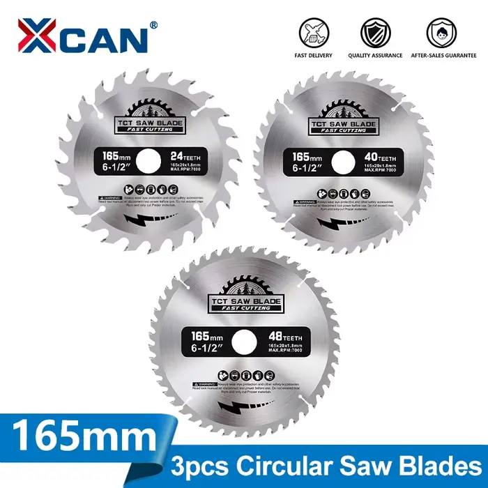 XCAN – lame de scie circulaire 165mm