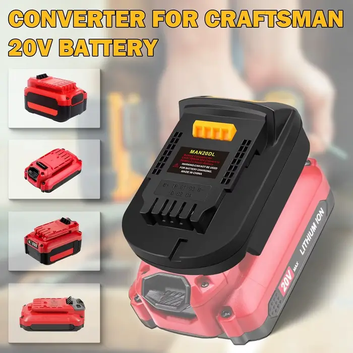 Adaptateur de batterie pour convertisseur