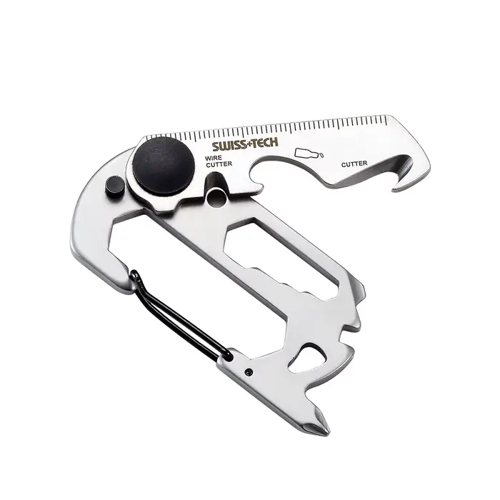 SWISS TECH 13 en 1 Mini outils multifonctionnels portables petit outil EDC de poche Kit multi-outils