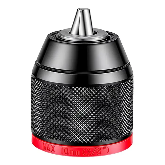Mandrin de perçage sans clé en métal, 0,8~10 mm, 1,5~13 mm, mandrin à cliquet à 3 mâchoires autobloq