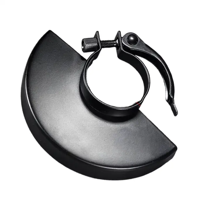 Cache de sécurité pour meuleuse d'angle à remplacement rapide, protection de meule agrandie contre la poussière, cache de protection pour outil électrique