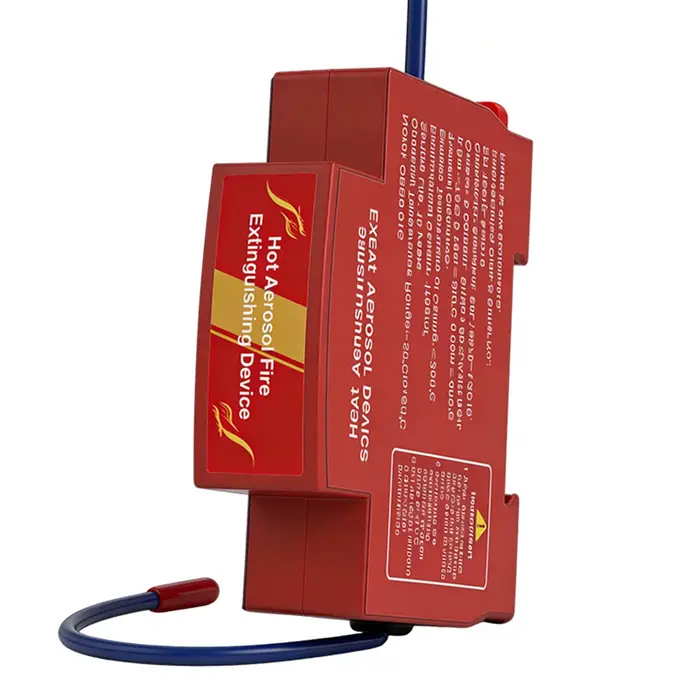 Dispositif ignifuge pour rail DIN