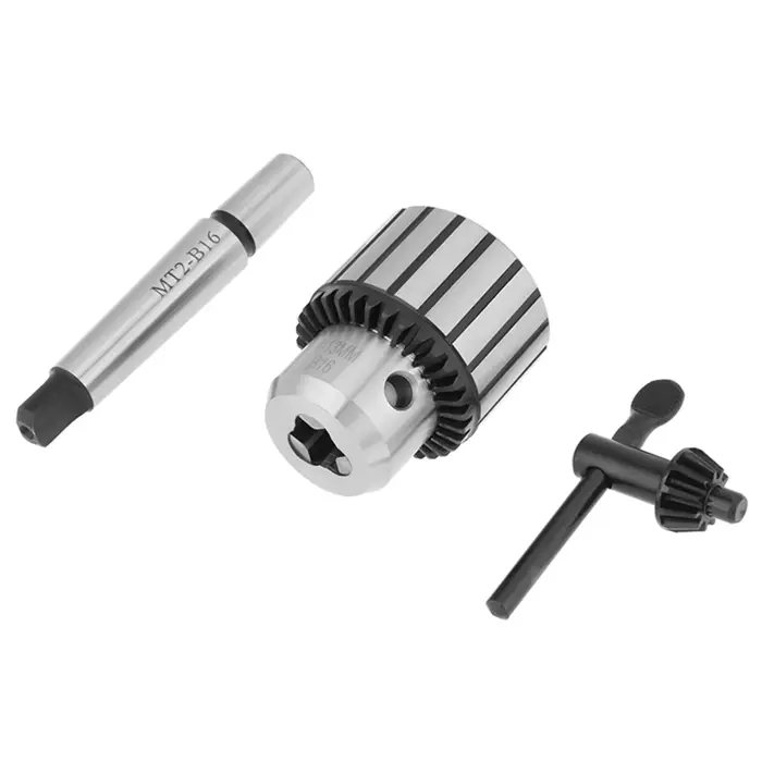 Mandrin de perçage pour mini tour MT2-B16 1-13 mm en acier à haute teneur en carbone, mandrin de per